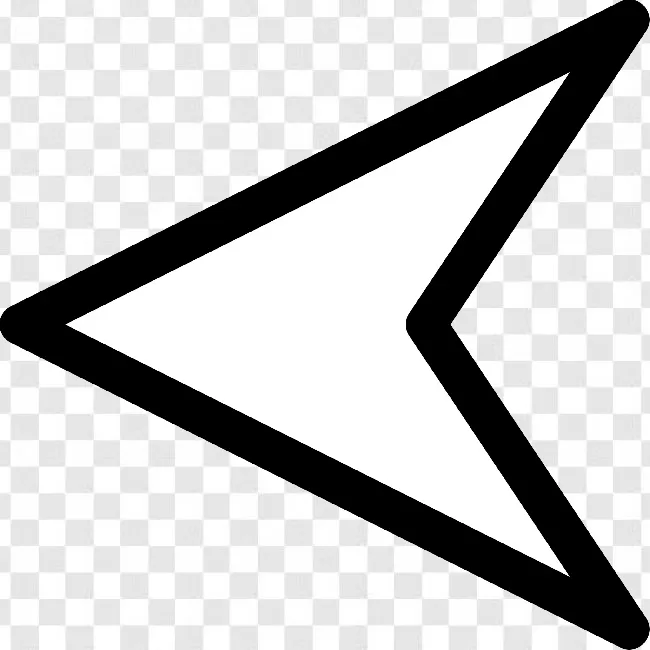 Triangle-arrow-left Transparent Background Free Download - PNGImages
