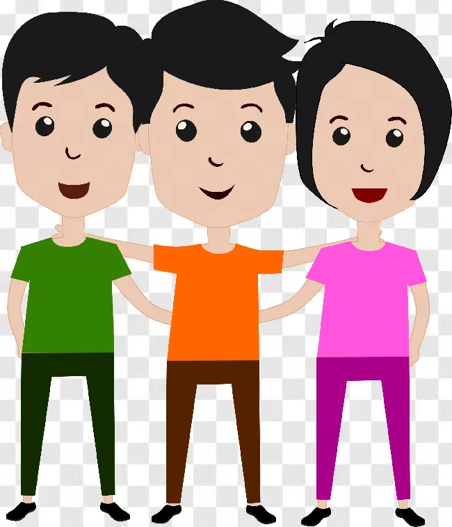 Friends Png For Editing Transparent Background Free Download - PNGImages