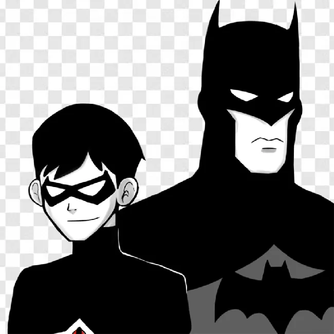 Batman And Robin Png Free Hq Image Transparent Background Free Download -  PNGImages