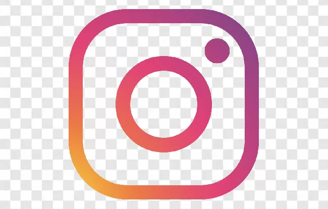 Instagram Logo Black And White Transparent Background Free Download -  PNGImages